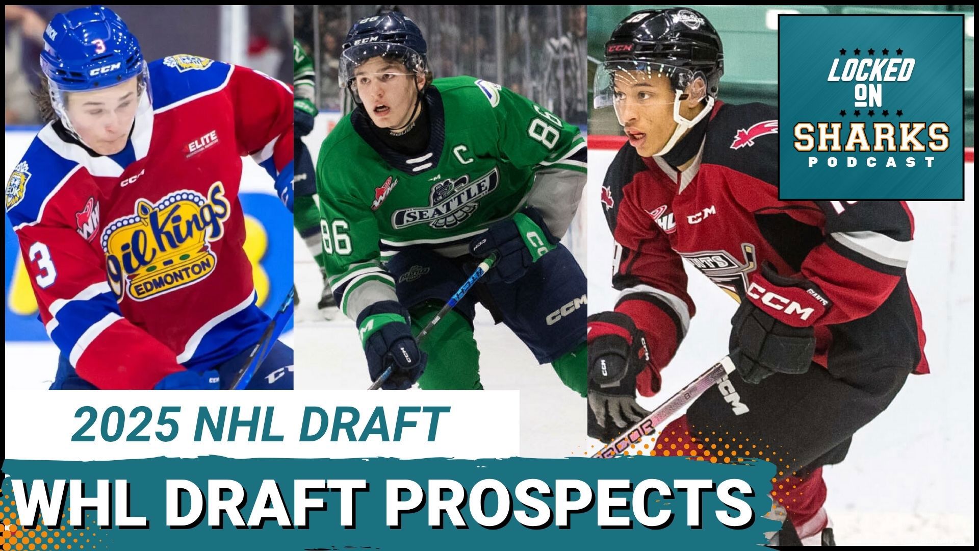 Are the San Jose Sharks eyeing the next big stars from the WHL for the NHL draft? This episode dives into the potential of three players: Fiddler, Cootes, & Schmidt