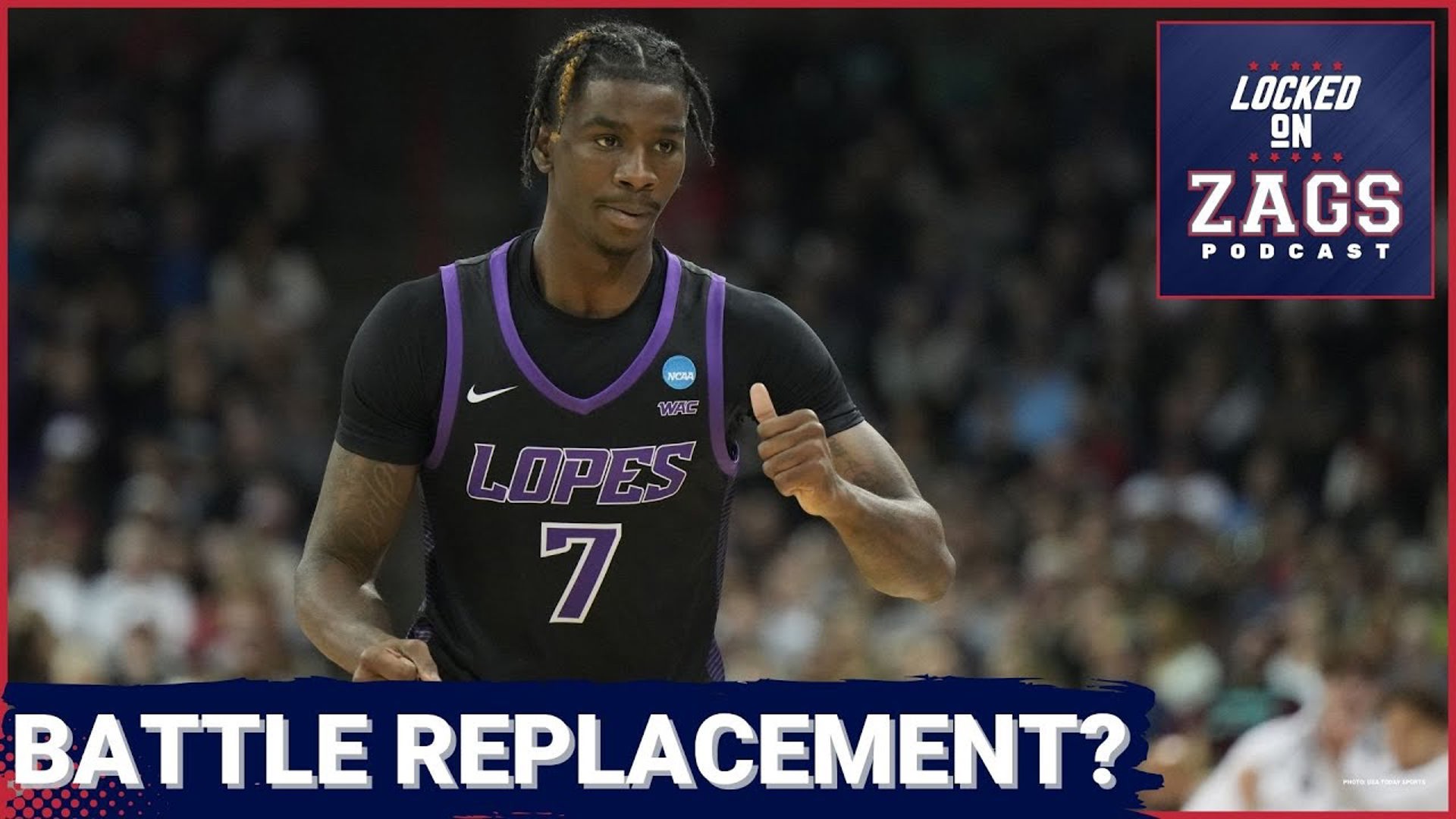 TARGET: Could Tyon Grant-Foster REPLACE Khalif Battle for Gonzaga? Zags advance in NBA Playoffs!