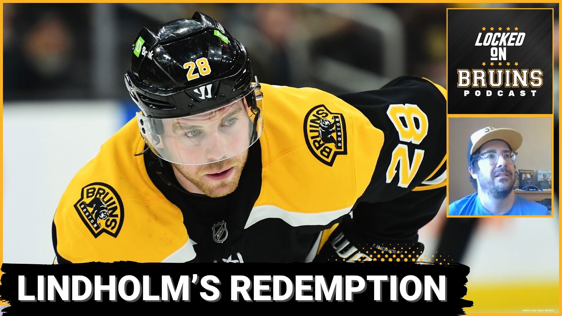 Elias Lindholm is determined to redeem himself — and that redemption will define whether the Bruins bounce back into playoff contention.