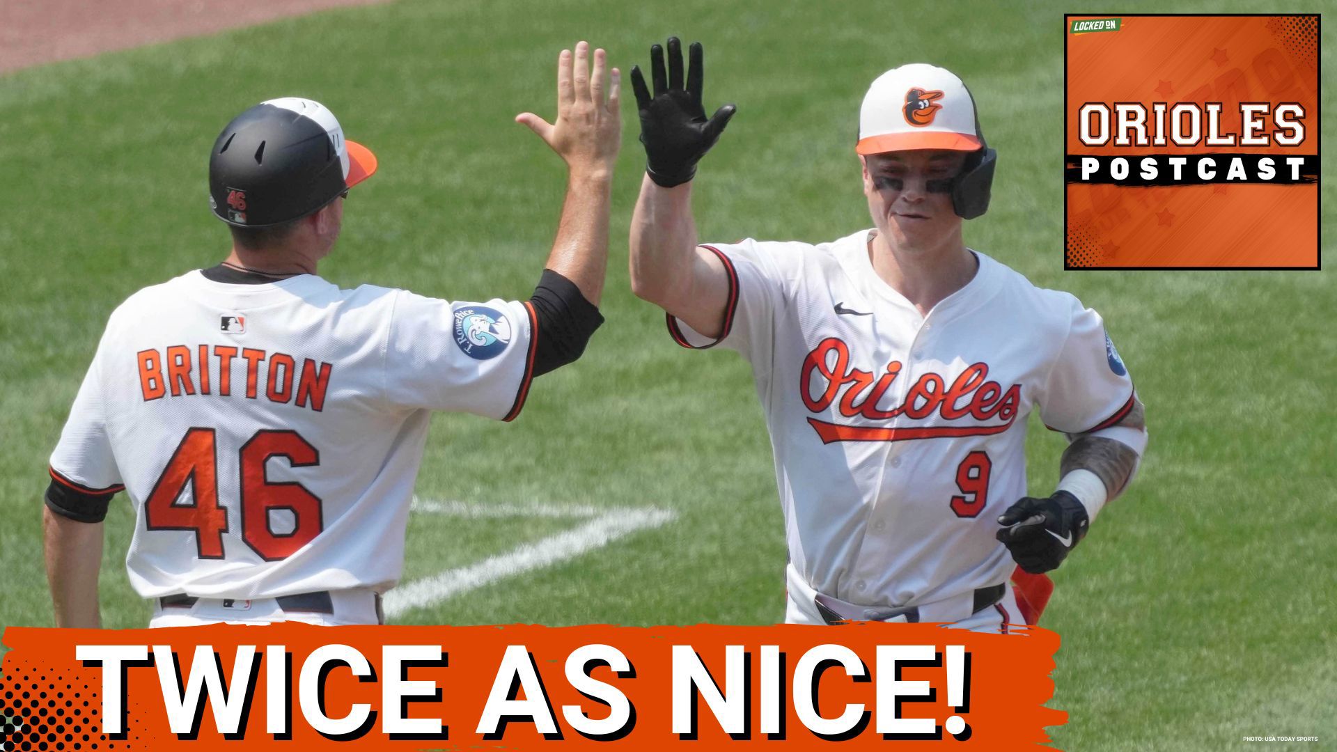 The Baltimore Orioles knocked down the first-place Toronto Blue Jays twice on Monday, 16-4 and 3-2. Luke Slabaugh has the recap.