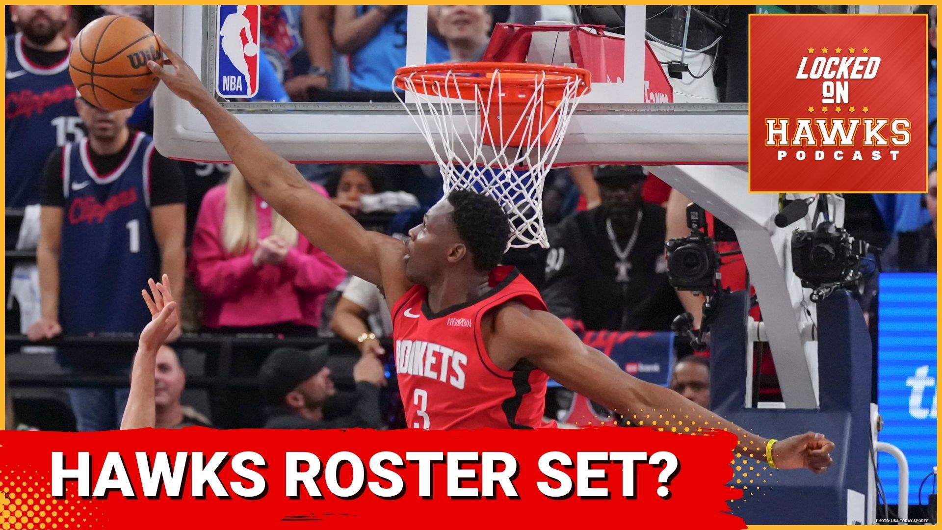 Locked On Hawks discusses adding N'Faly Dante to the Atlanta Hawks frontcourt, the signing of Caleb Houstan, EuroBasket, and whether Atlanta's roster is "set."