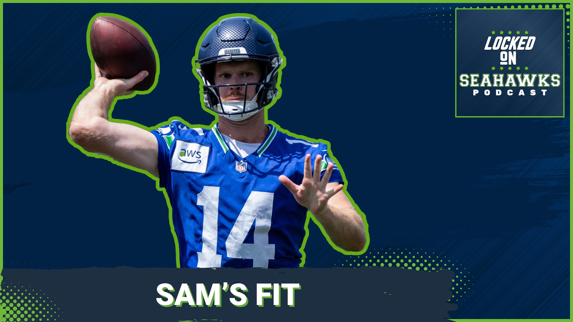 Stepping in as the Seahawks new starter under center replacing Geno Smith, Sam Darnold has no shortage of pressure running Klint Kubiak's offense.