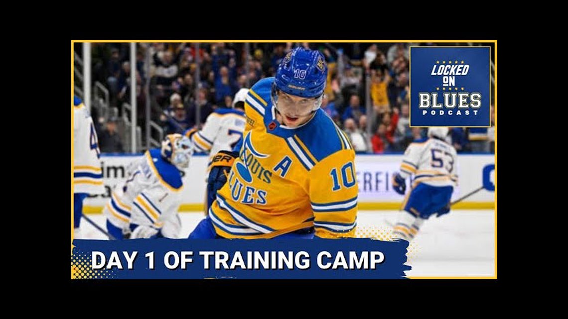 Thoughts On The St. Louis Blues' First Day Of Training Camp + Lines ...
