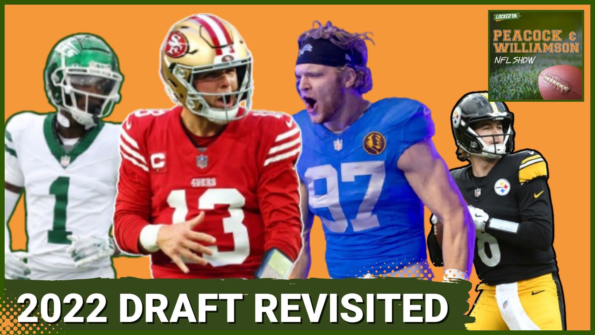 Brock Purdy selected 262 overall, Travon Walker vs Aidan Hutchinson, stars, busts, and MORE re-grading the 2022 NFL Draft.