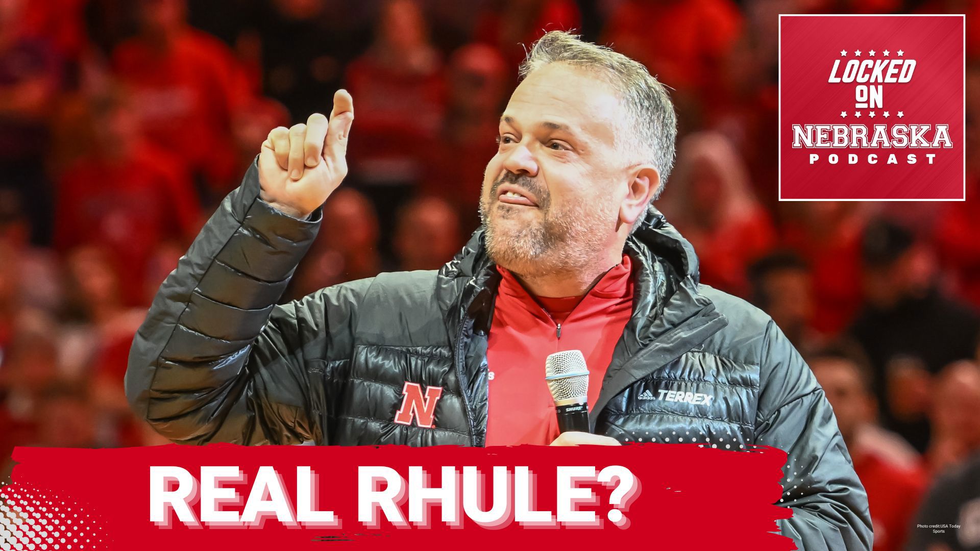 Nebraska has a new voice. And Matt Rhule looks very weird in a video game.