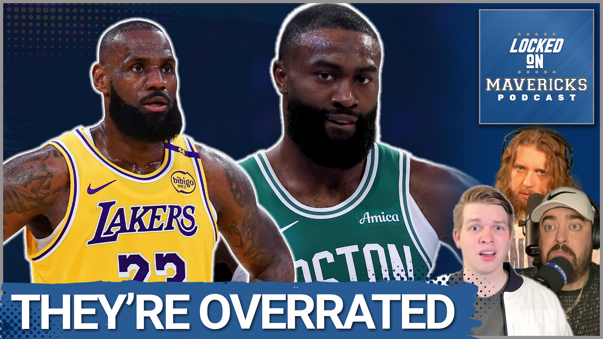Are the Los Angeles Lakers and the Boston Celtics the most overrated teams in the NBA Win Total Over/Under projections?
