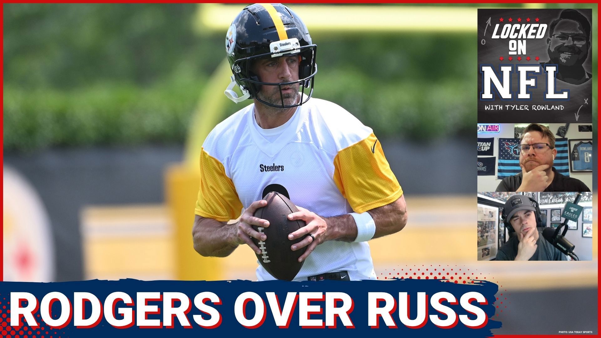 The Pittsburgh Steelers chose Aaron Rodgers over Russell Wilson and it was the correct choice if they want to accomplish the goal of winning a playoff game.