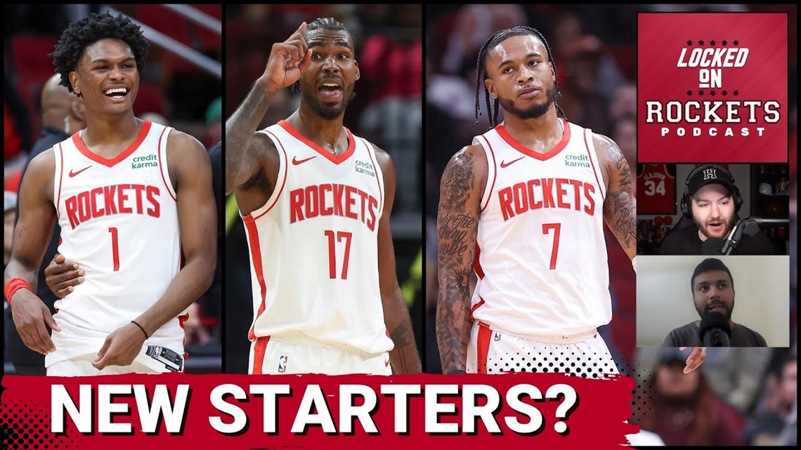 Who Belongs In The Houston Rockets Starting Lineup? Amen Thompson, Cam