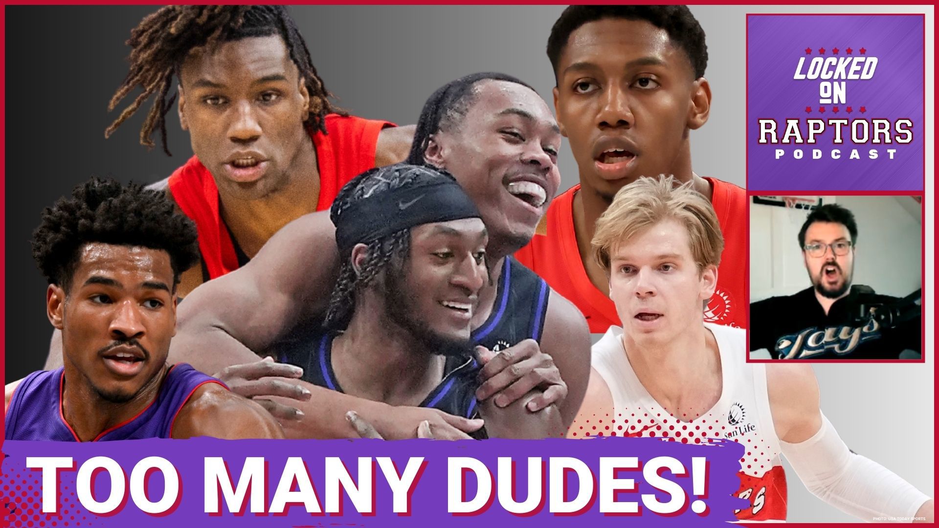 The Toronto Raptors have a lot of guys who are gonna need minutes this year -- do they have too many?!