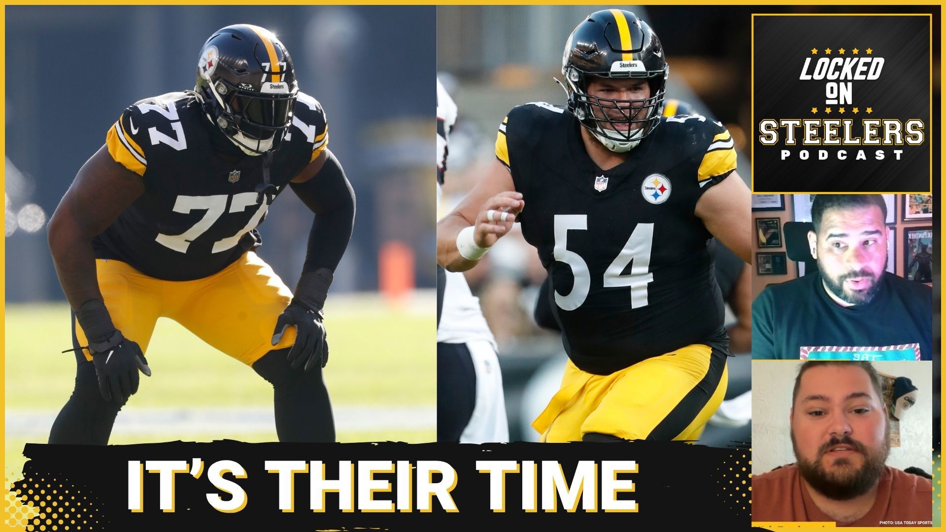 The Steelers need their offensive line need Broderick Jones and Zach Frazier to rise this year. Offensive line coach Pat Meyer speaks on both players' progress.