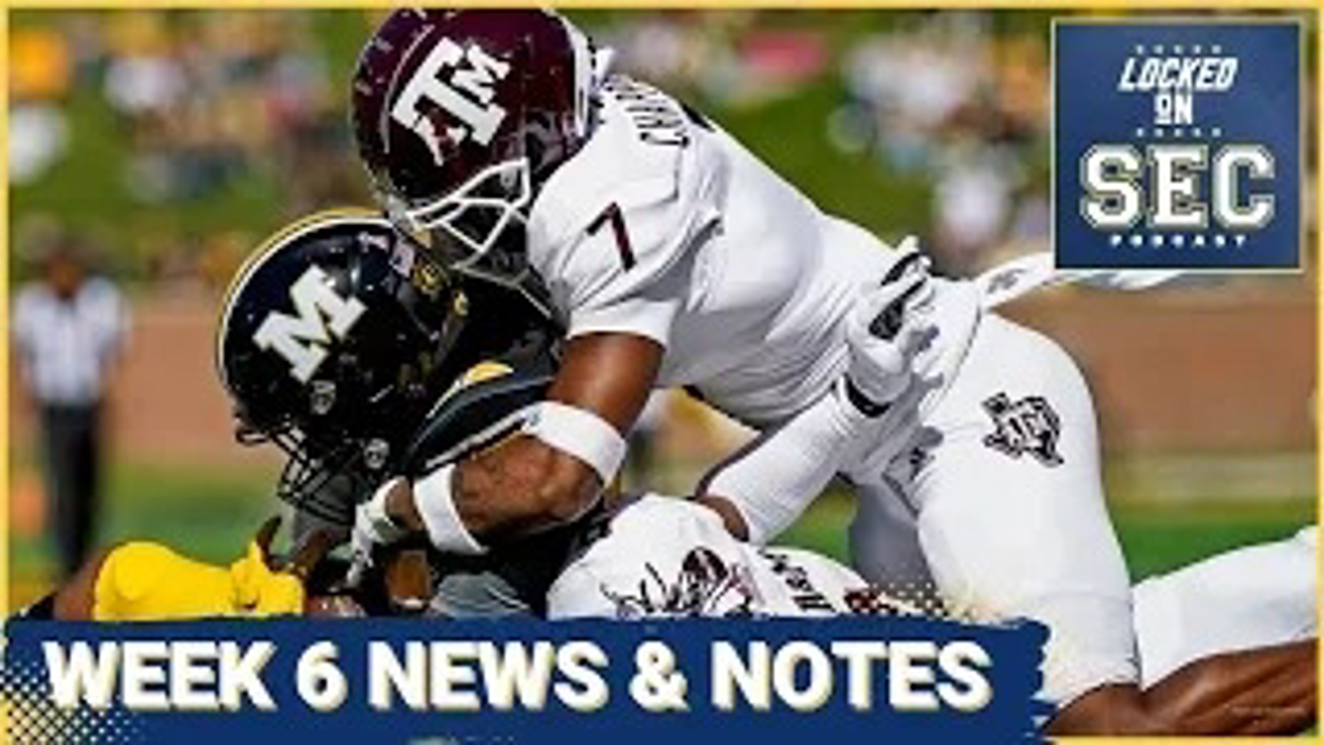 On today's show, we get you caught up on all the latest news and notes around the conference ahead of SEC Week 6.