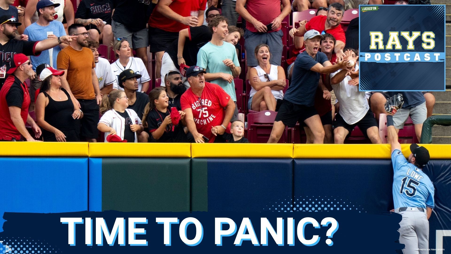 The Tampa Bay Rays lose big to the Cincinnati Reds 7-2.