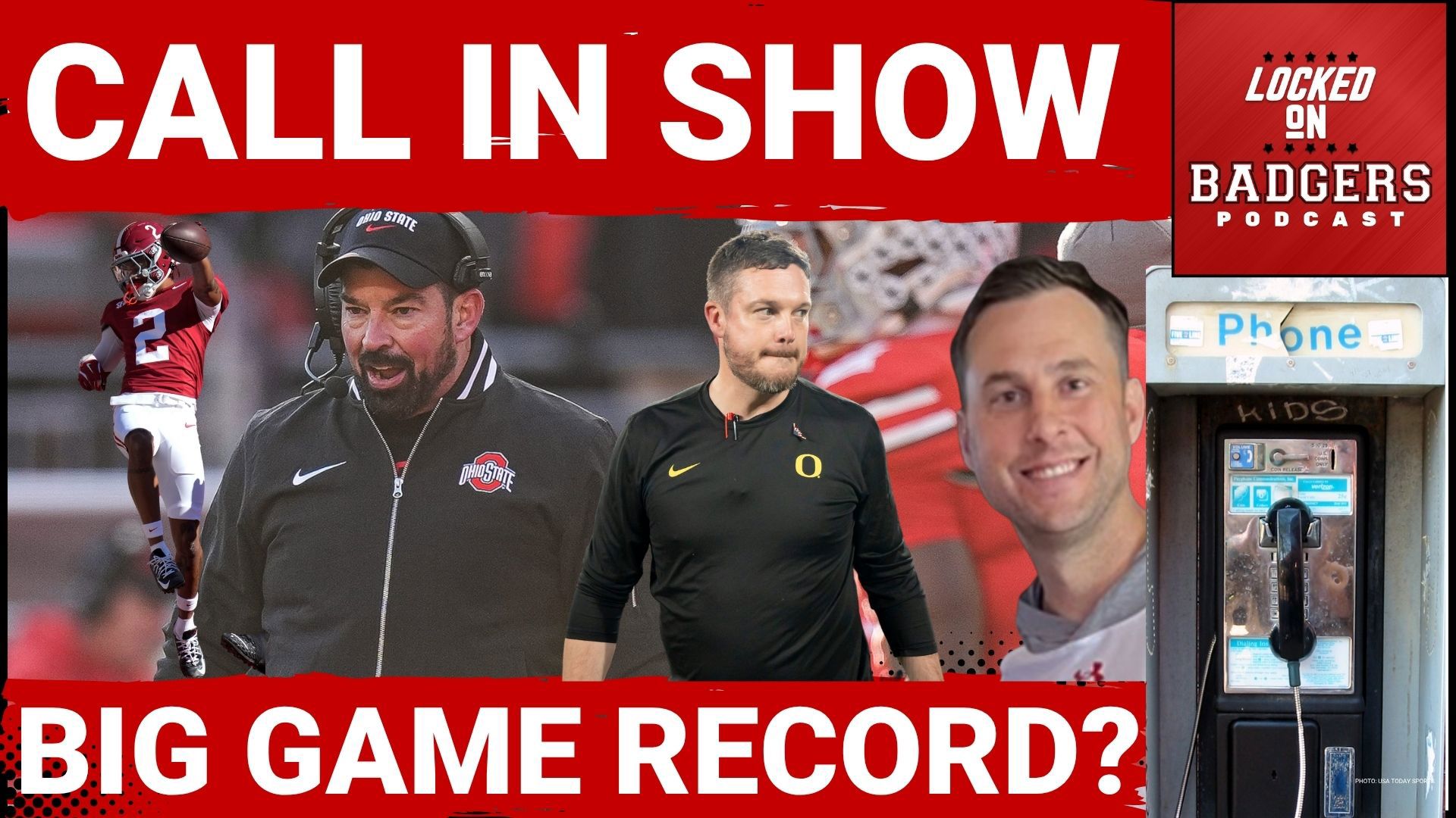 CALL IN: Wisconsin Badgers football BIG GAME record prediction? | Greg Gard basketball thoughts!