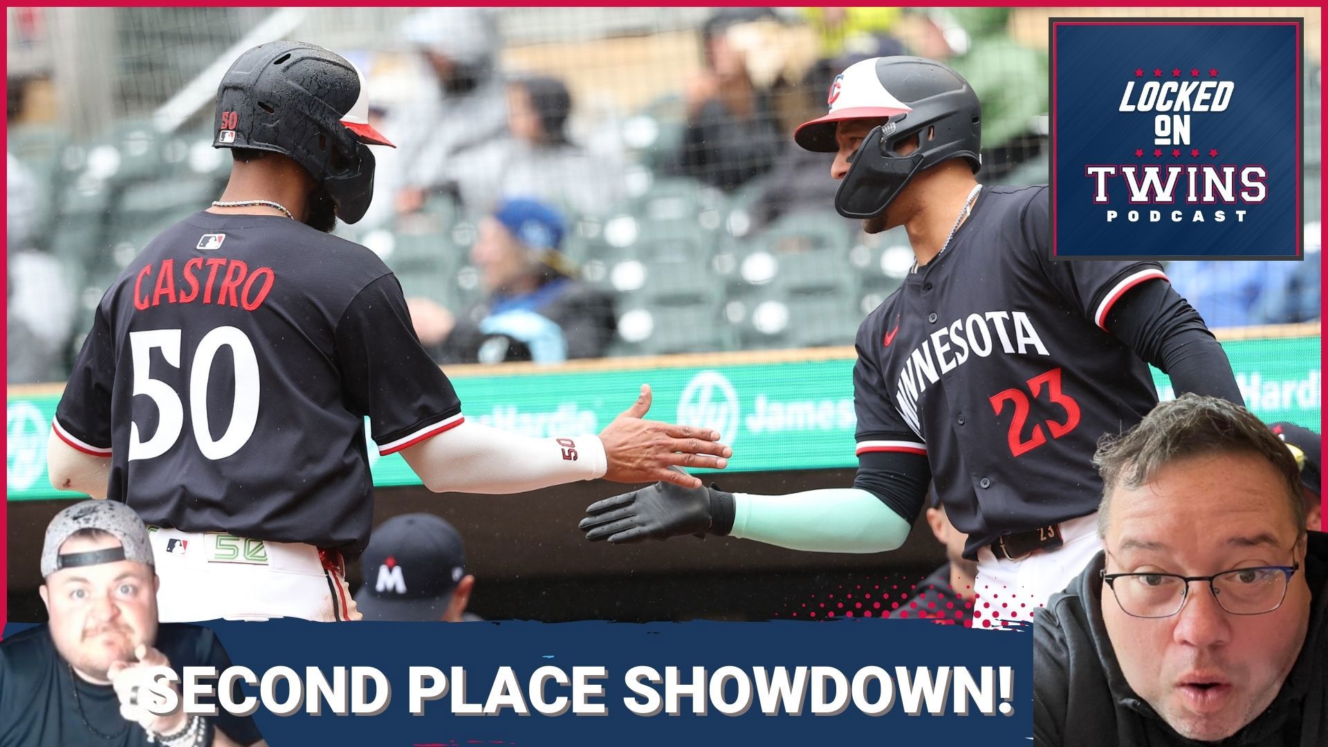 There's a 3-way tie for second place, and the Minnesota Twins are about to duke it out with one of the others this weekend, the Kansas City Royals.