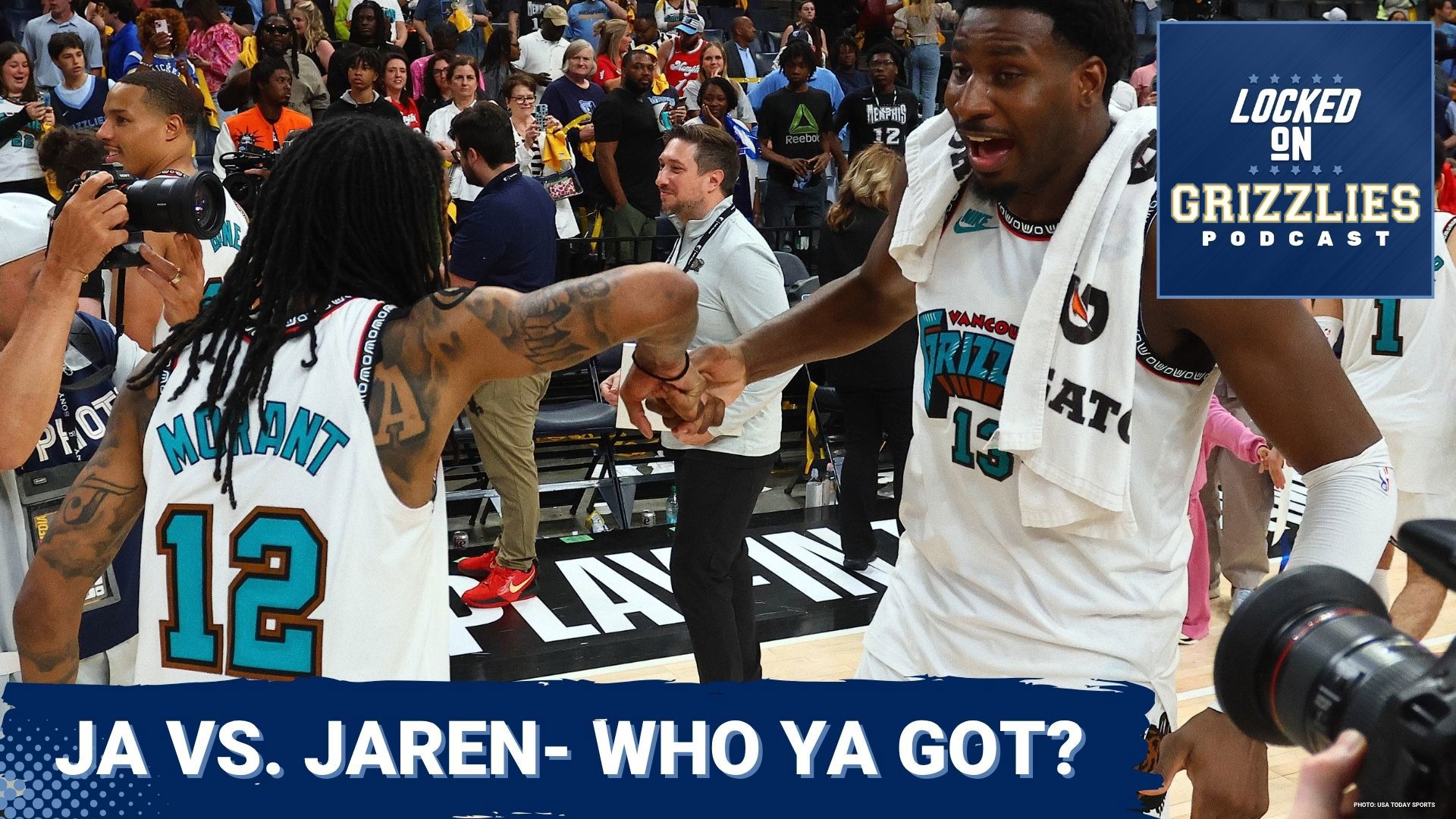Locked On NBA is doing a Top-100 player ranking! The process starts for the Memphis Grizzlies with a simple question - who is better, Ja Morant or Jaren Jackson Jr?