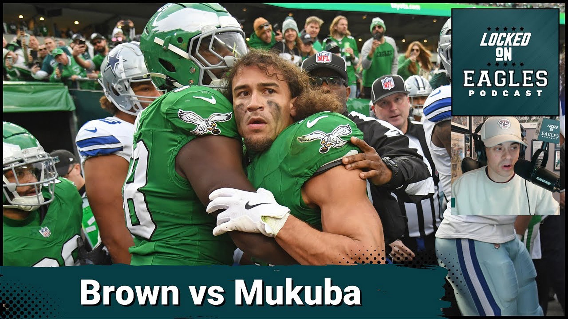 Is there any chance Sydney Brown can beat out 2nd round rookie Andrew Mukuba to start at safety for the Philadelphia Eagles in 2025?