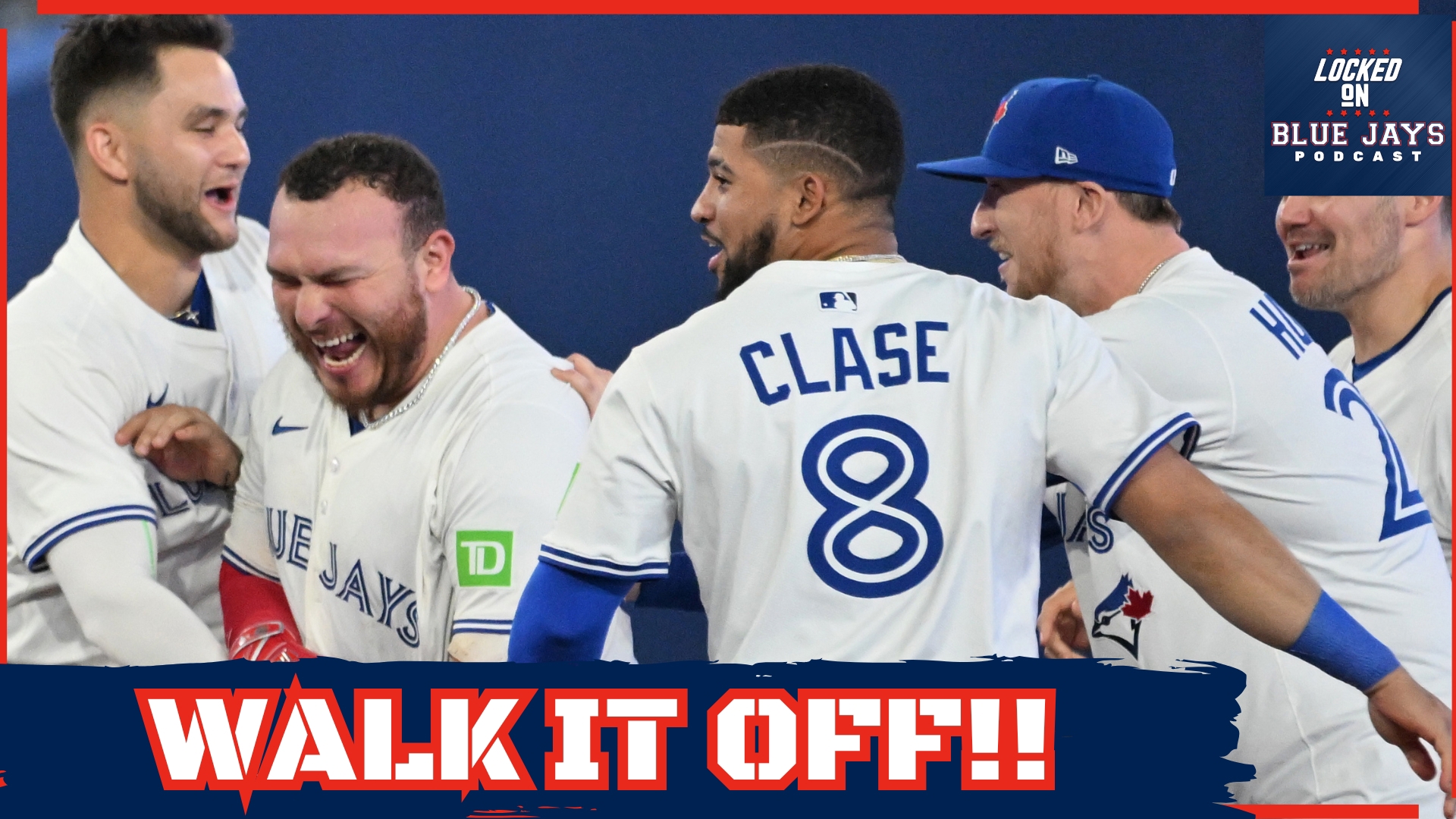 The Toronto Blue Jays win a nail-biter against the Philadelphia Phillies 2-1, with a walk off single from Alejandro Kirk. The offense may not have had a great day at