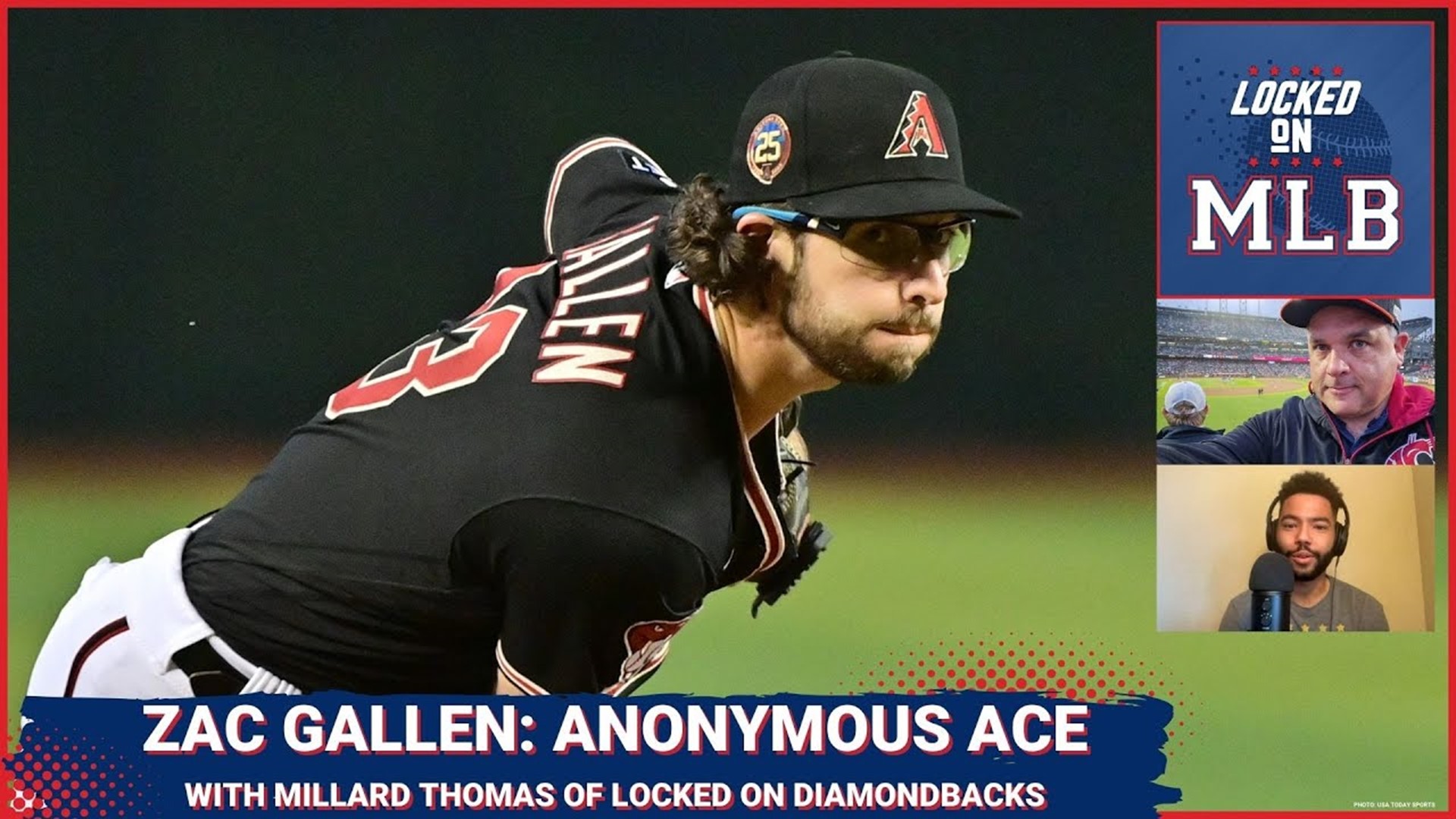 Locked on MLB - Anonymous Zac Gallen and the Free Falling Cardinals with Millard Thomas