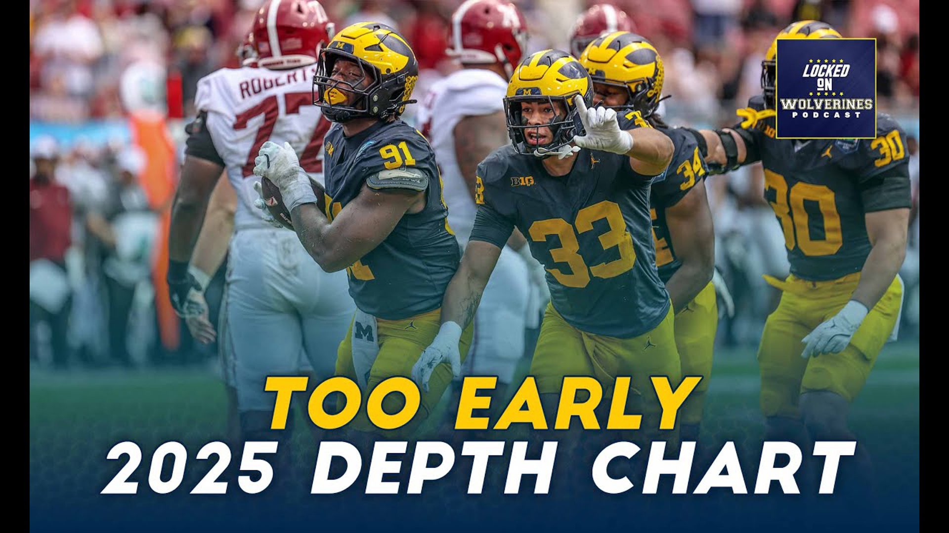 Michigan Wolverines' Potential 2025 Depth Chart Who Stands Out?