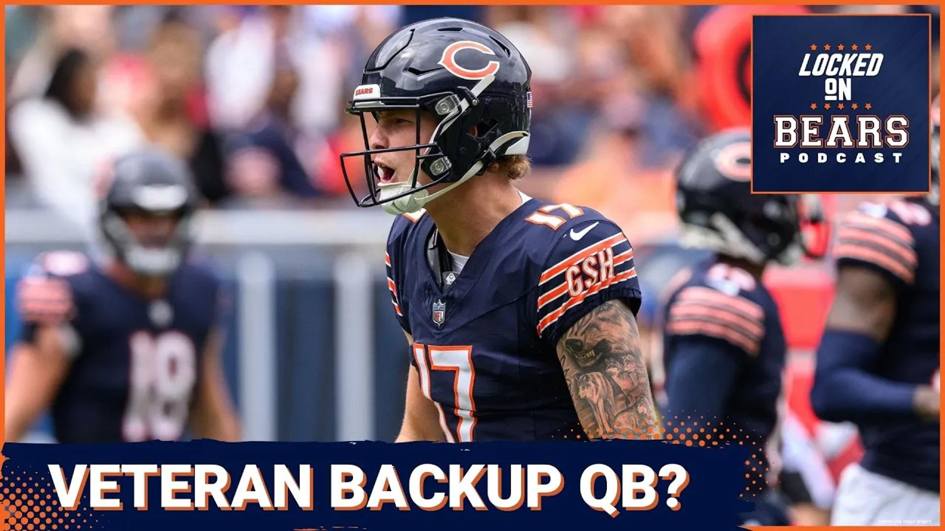 Do Chicago Bears Need A Veteran Backup QB To Mentor Caleb Williams ...