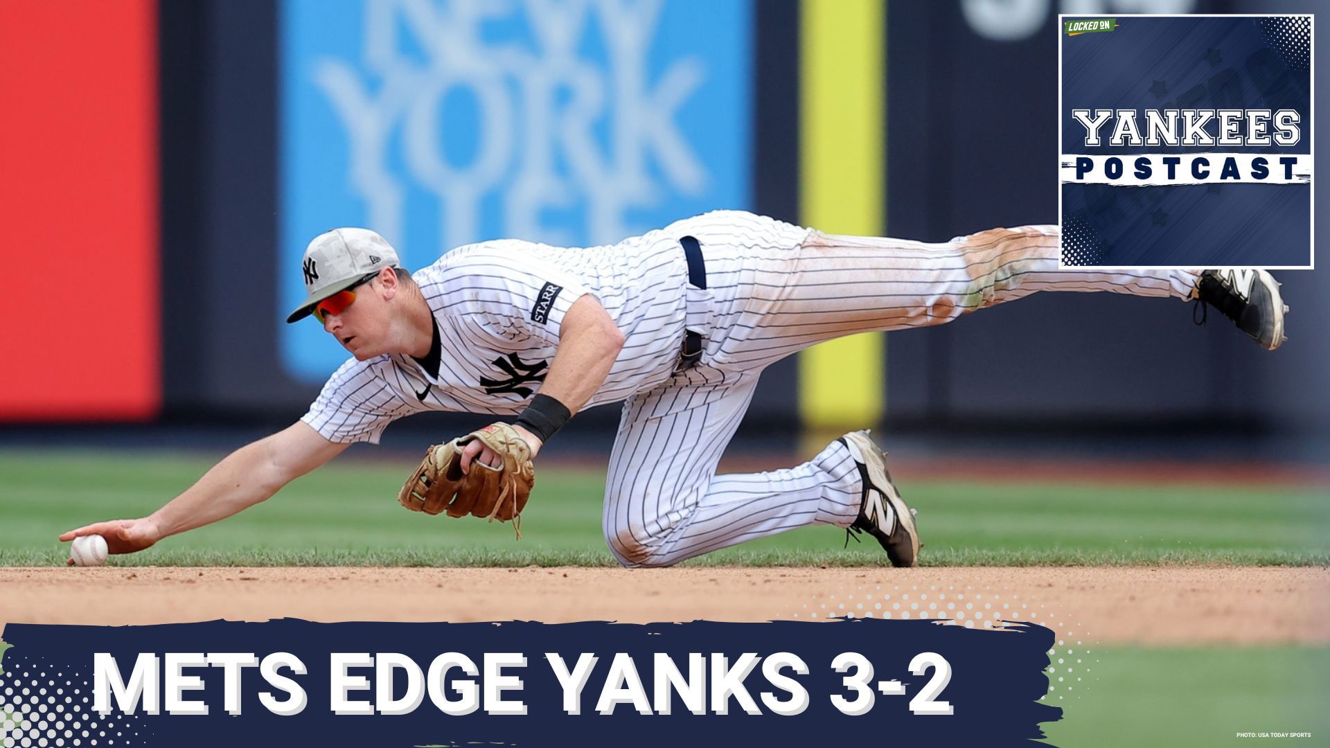 Sunday night will be the rubber game of three between the Yanks and Mets. Bombers won Friday night...Mets bounced back with 3-2 victory on Saturday.