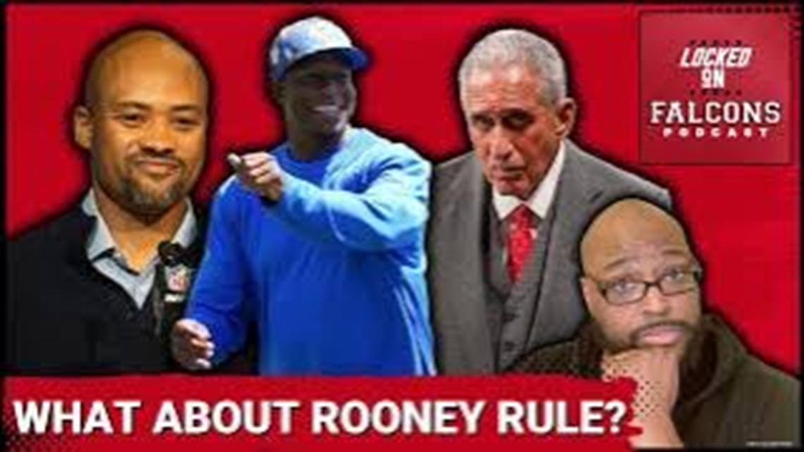 How will Rooney Rule impact Atlanta Falcons coaching search?