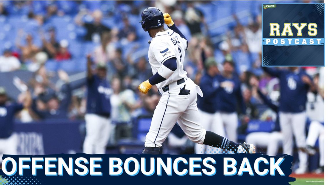 RAYS POSTCAST: the Tampa Bay Rays RESPONDS IN A BIG WAY vs the Miami ...