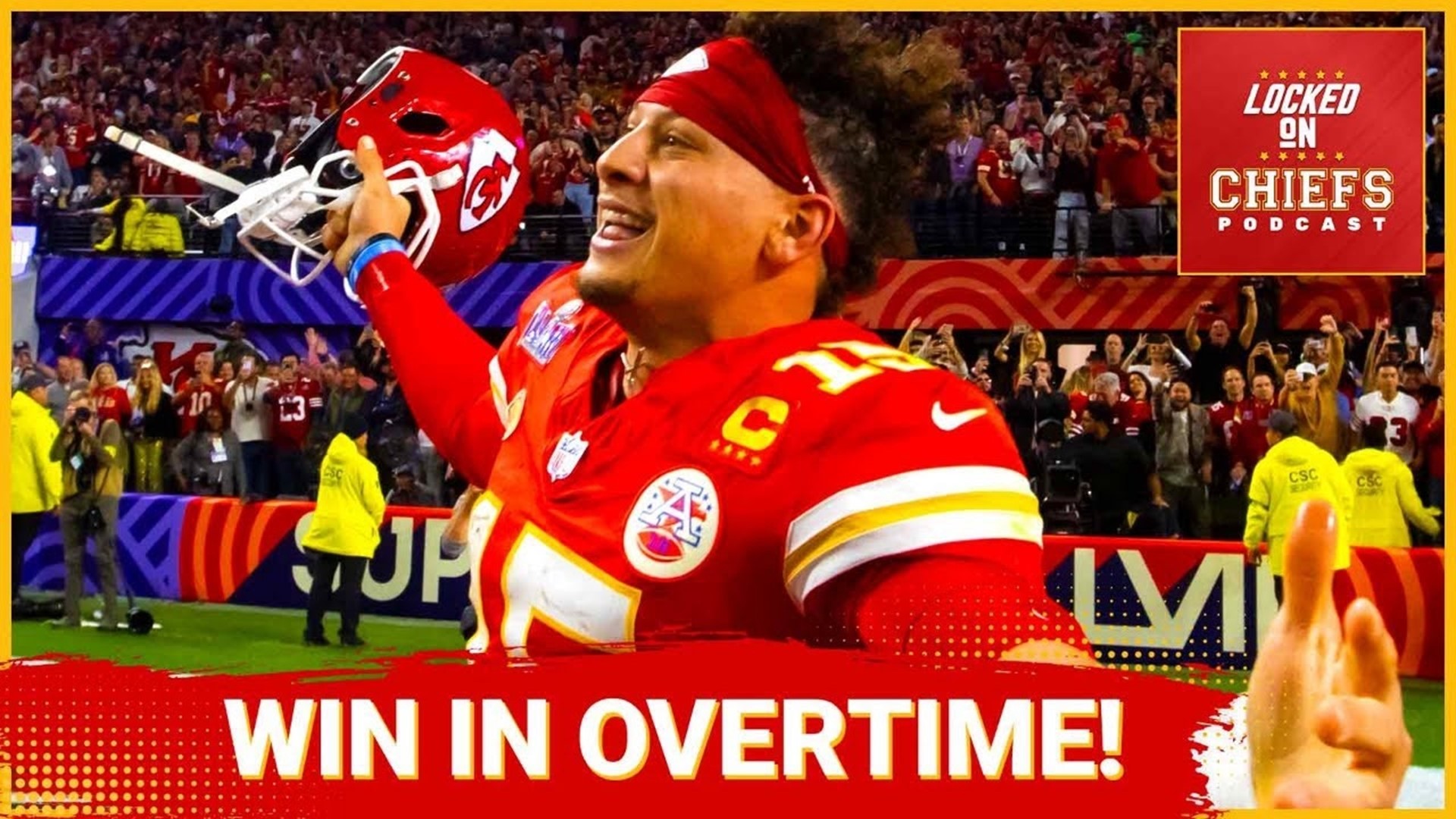 Chiefs Super Bowl OT Victory Designed in September! Delivered Backto