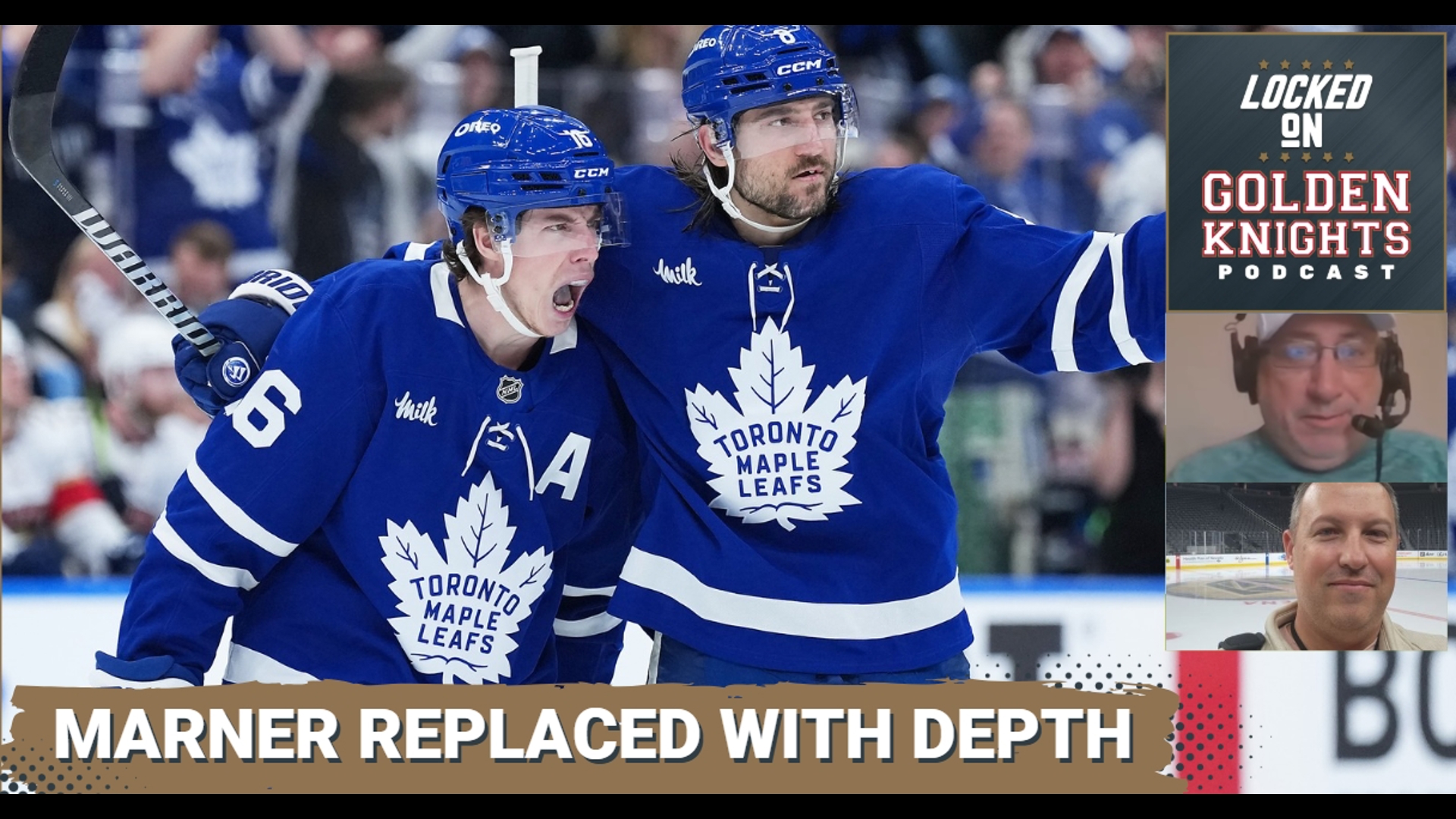 Toronto Maple Leafs replaced Marner with depth, when will the Vegas ...