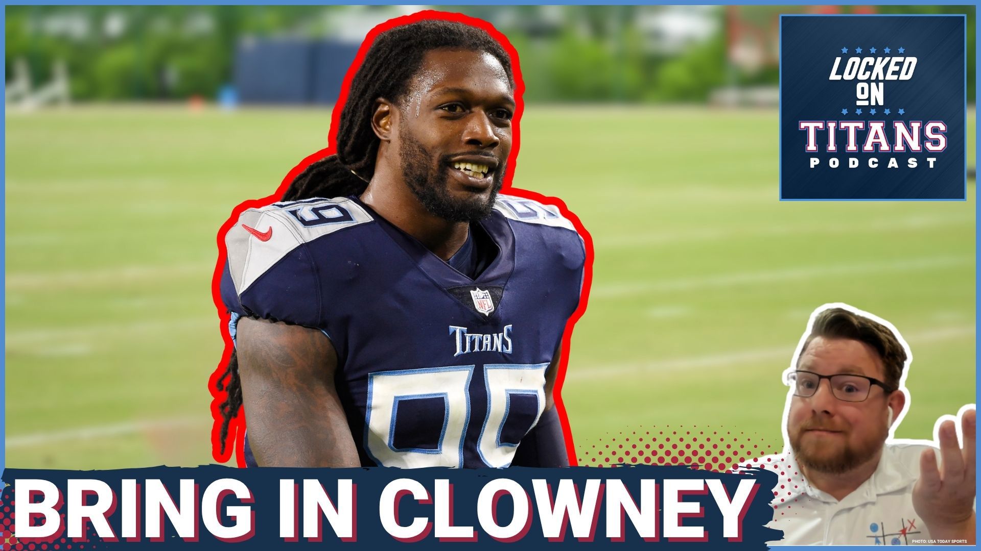 The Tennessee Titans got SHOCKING news on Tuesday when it was announced Lorenzo Carter would be retiring a day before training camp was set to start.