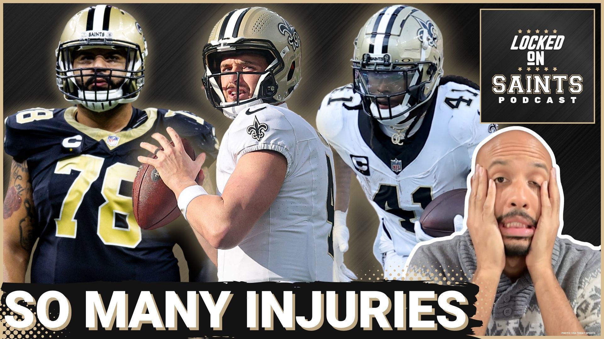 New Orleans Saints SeasonLong Injury Problems Continue With Carr