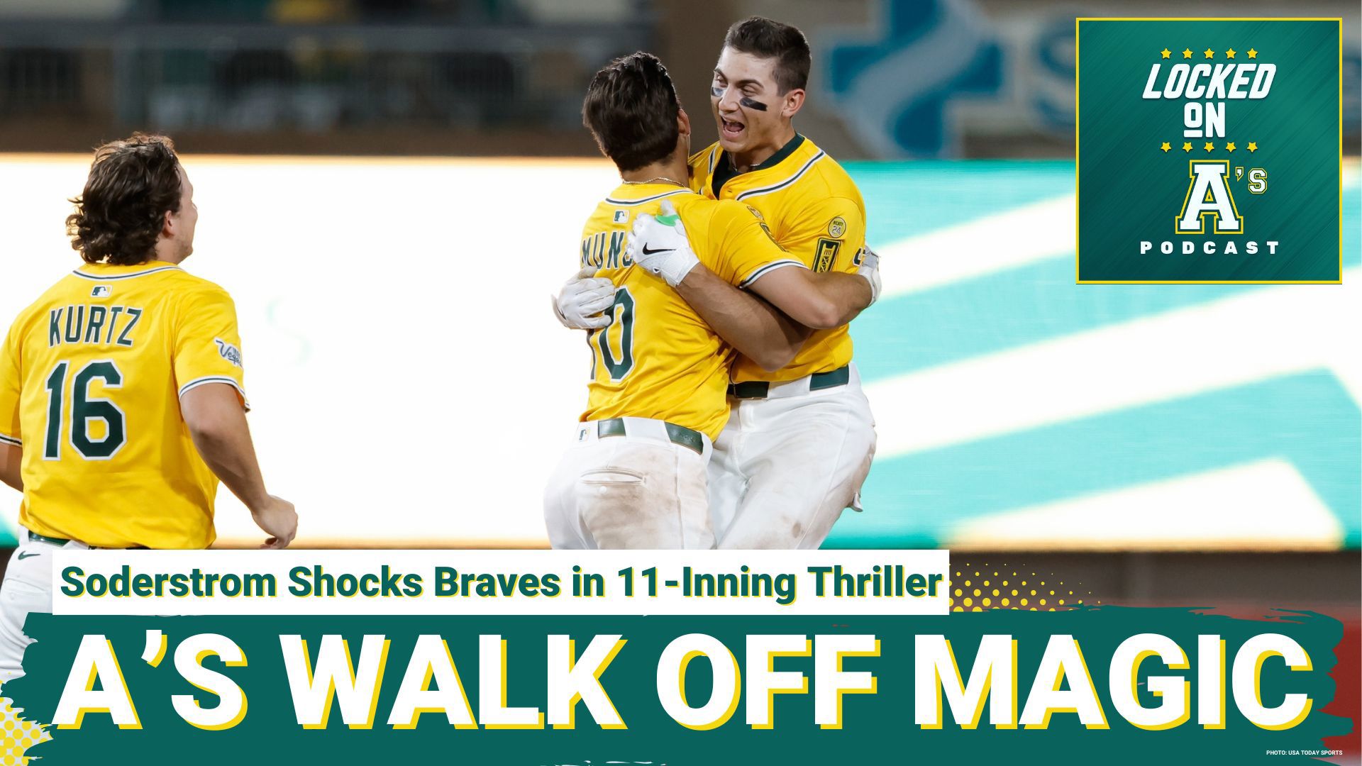 Tonight’s game at Sutter Health was a showcase of clutch hitting, high drama, and resilience. Tyler Soderstrom blasted a massive 445-foot homer to open the night.