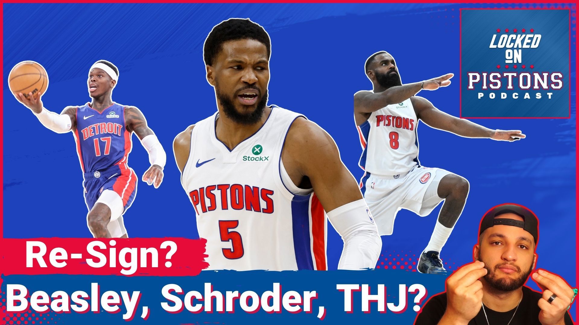 Should Malik Beasley's poor playoff performance impact whether the Detroit Pistons re-sign him this offseason?