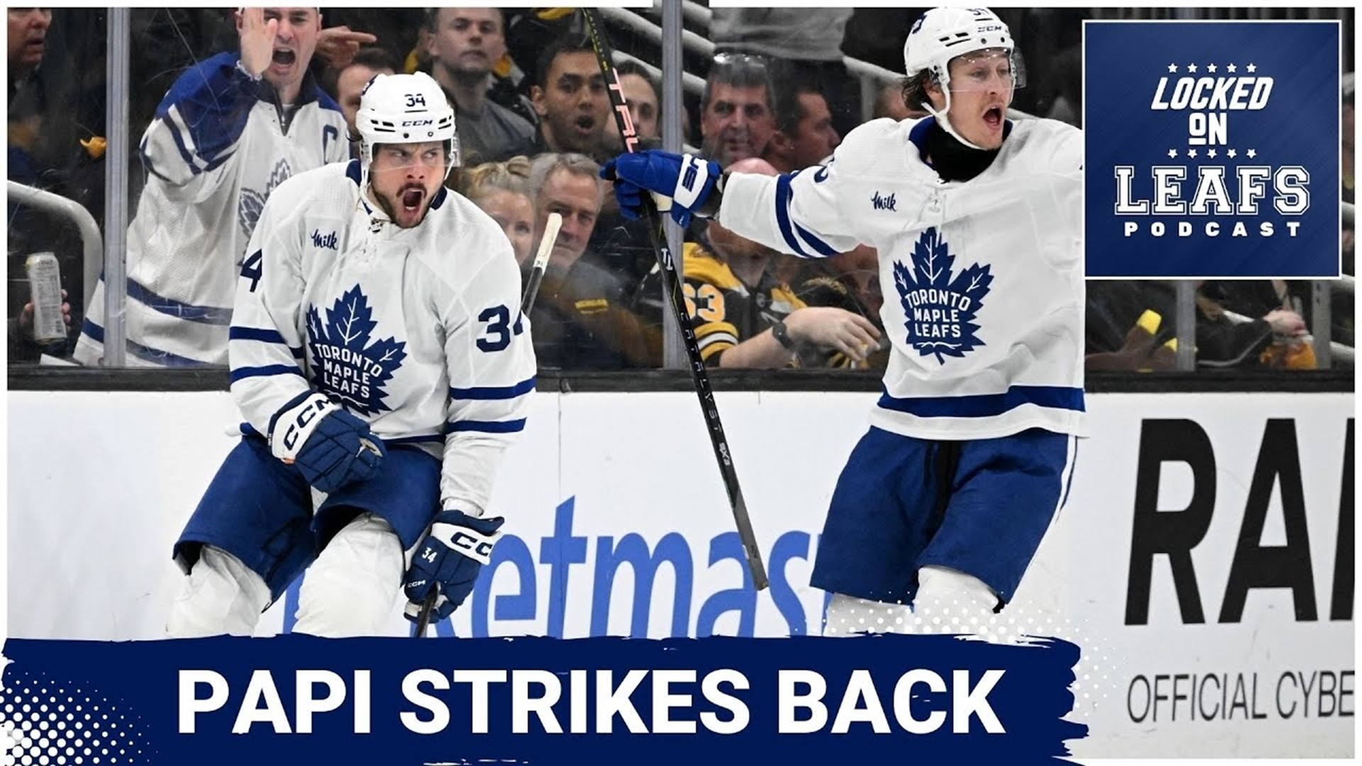 The Toronto Maple Leafs got back in their series against the Boston Bruins with a victory in Game 2 with Auston Matthews playing a big role in the win.