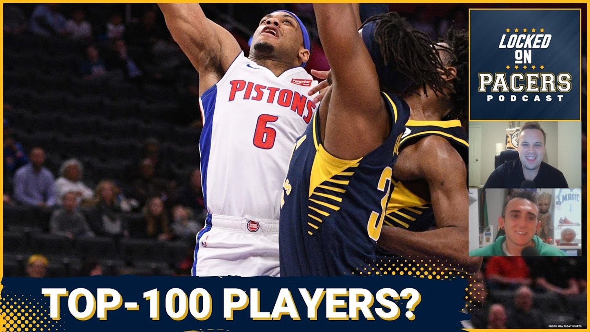 How many of the top 100 players in the NBA are on the Indiana Pacers?