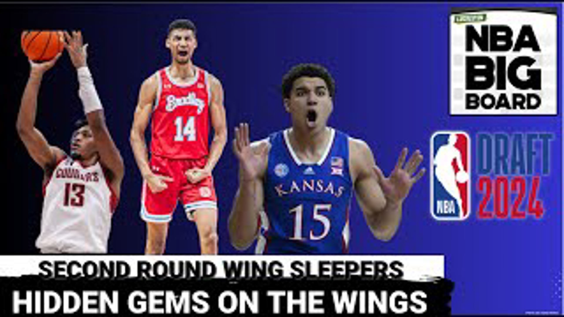 Who are some of the underrated second round wing sleepers? Find out why Rich (MavsDraft) has Jalen Bridges, Kevin McCullar, Malevy Leons and more ranked high.