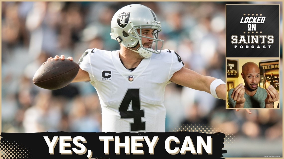 New Orleans Saints, Derek Carr union should happen and yes, they can afford it