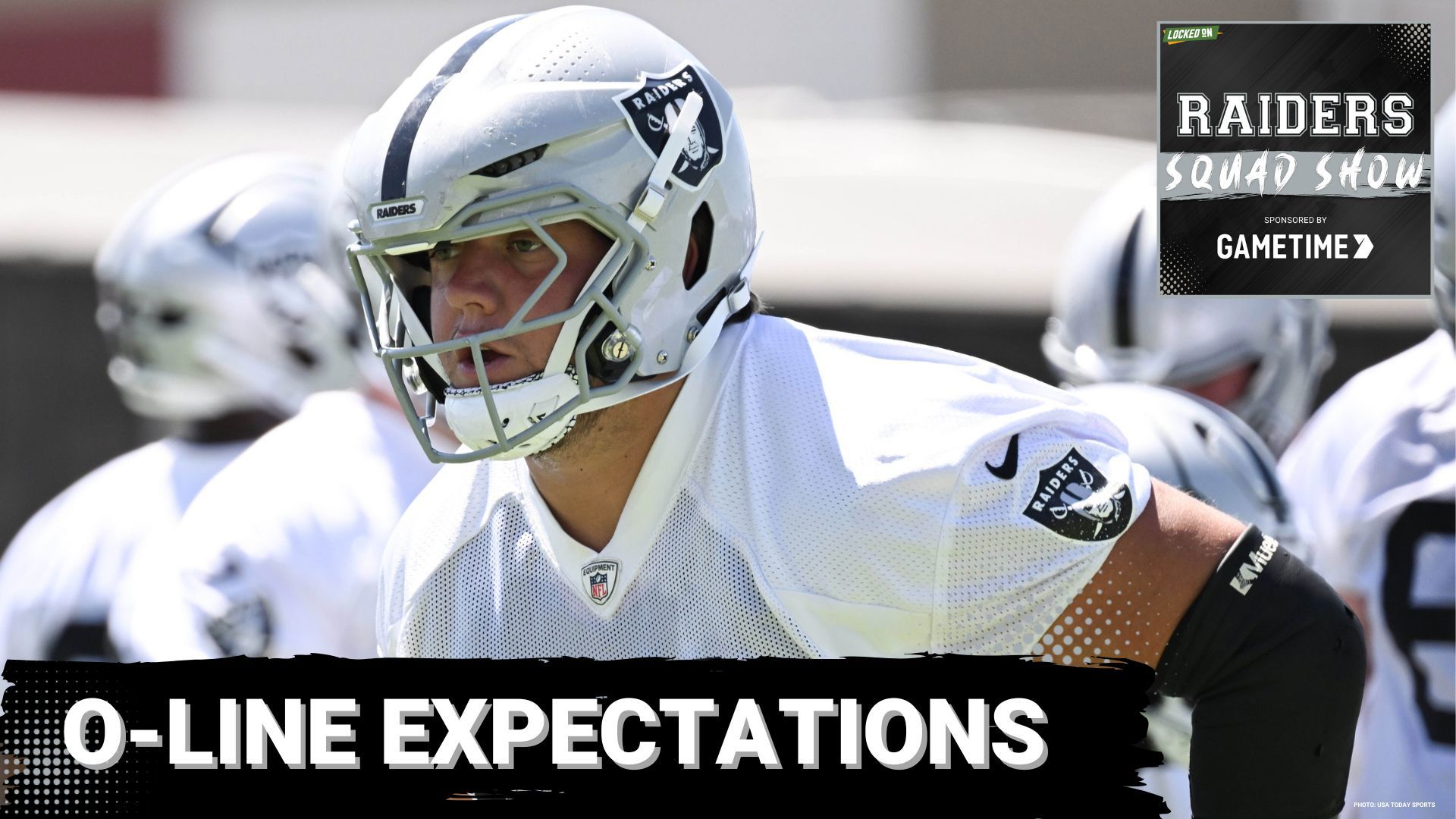 One question heading into the 2025 NFL season for the Las Vegas Raiders is how good the offensive line will be?