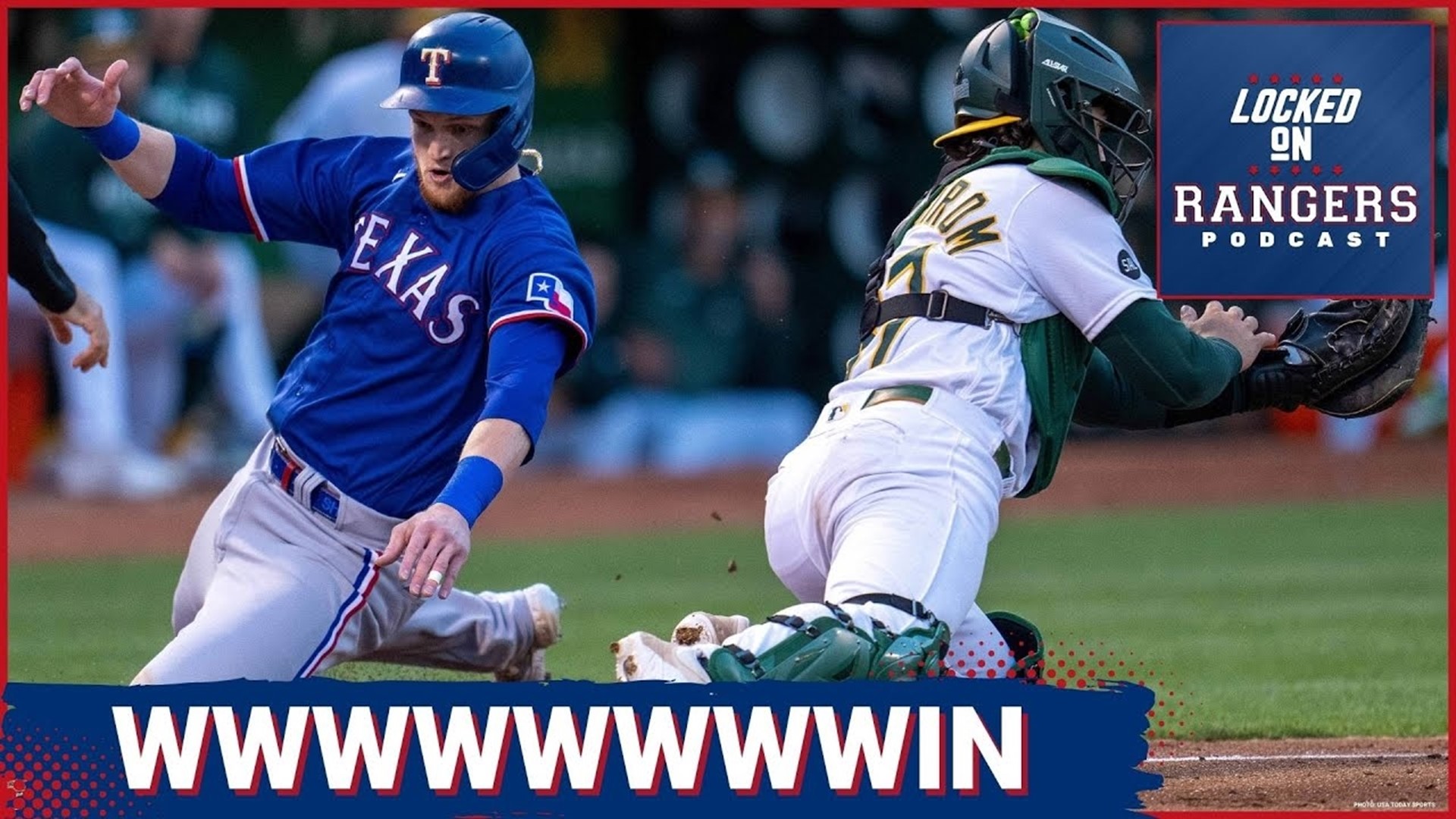 The Texas Rangers won their eighth straight game by beating the Oakland A's thanks to big hits from Corey Seager, Marcus Semien and Nathaniel Lowe.