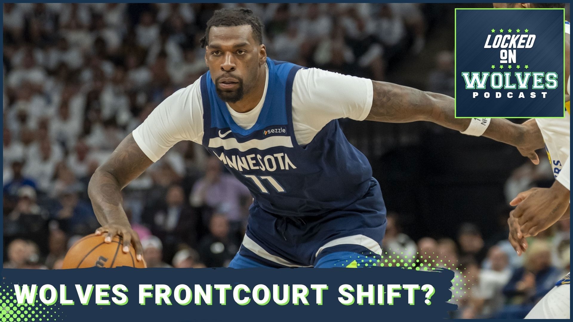 Could the Minnesota Timberwolves' frontcourt rotation change at all this year in light of Naz Reid's new contract and the need to eventually replace Rudy Gobert?
