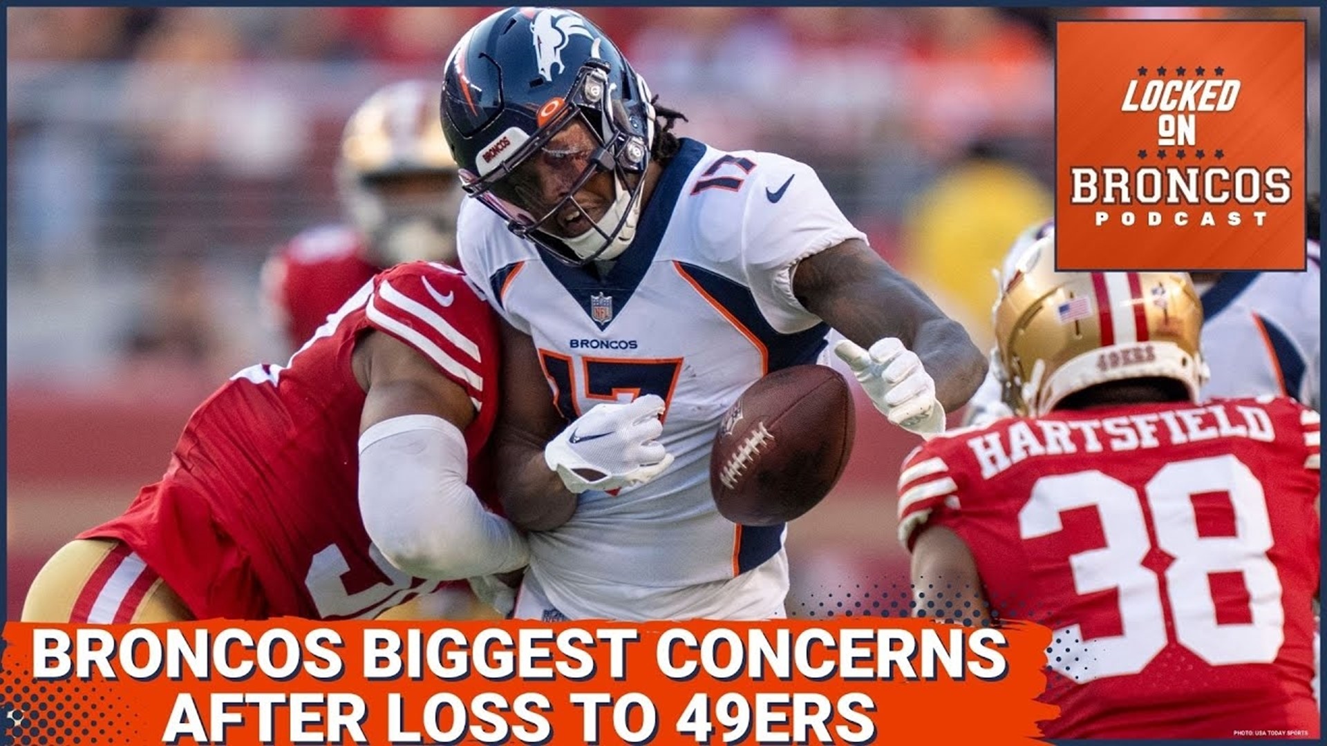Denver Broncos WR depth headlines biggest concerns after 49ers game