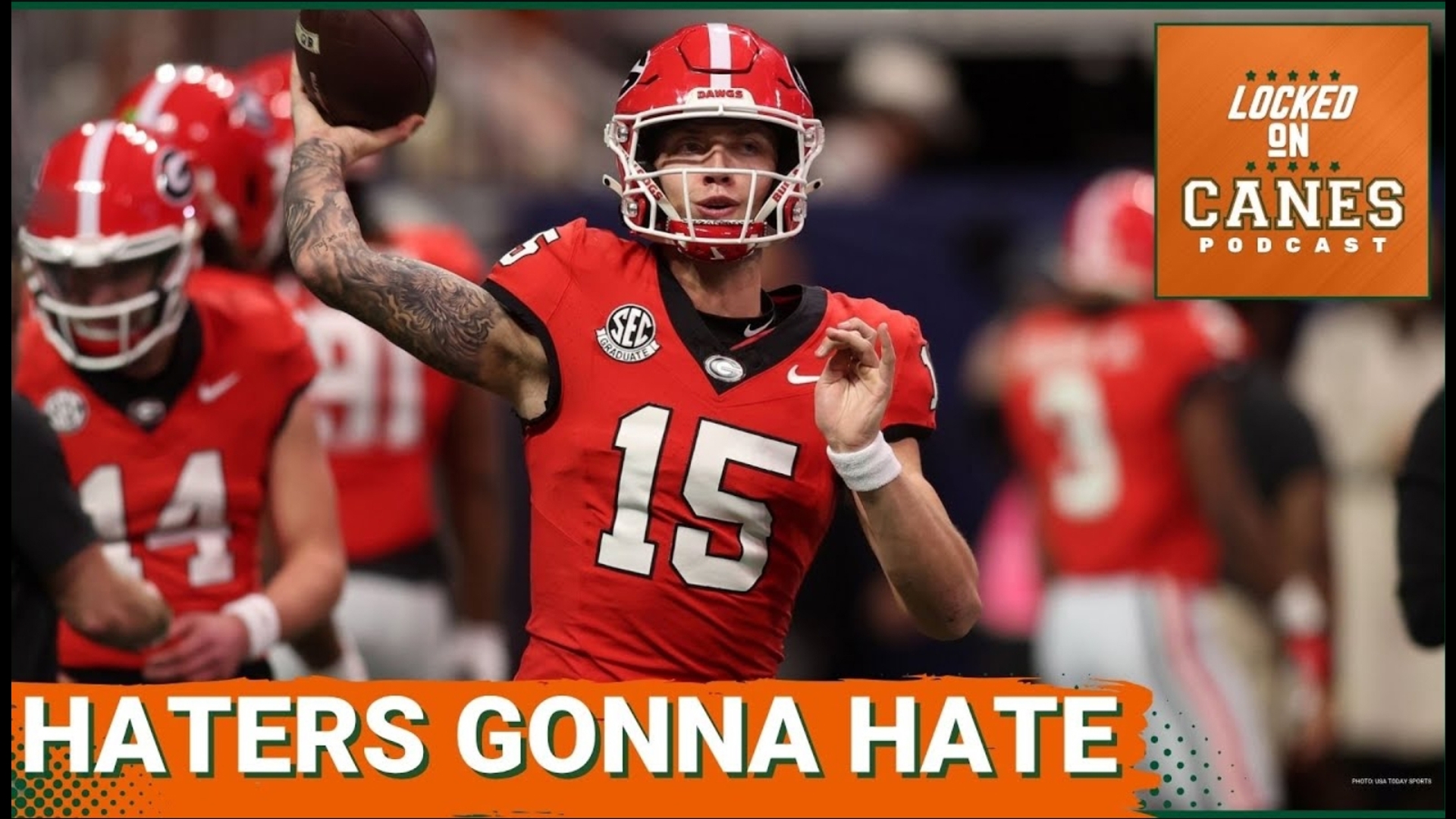 Alex Donno and Bruce Warner dissect the negativity surrounding MIAMI HURRICANES quarterback Carson Beck, exploring his Georgia transfer and injury concerns.