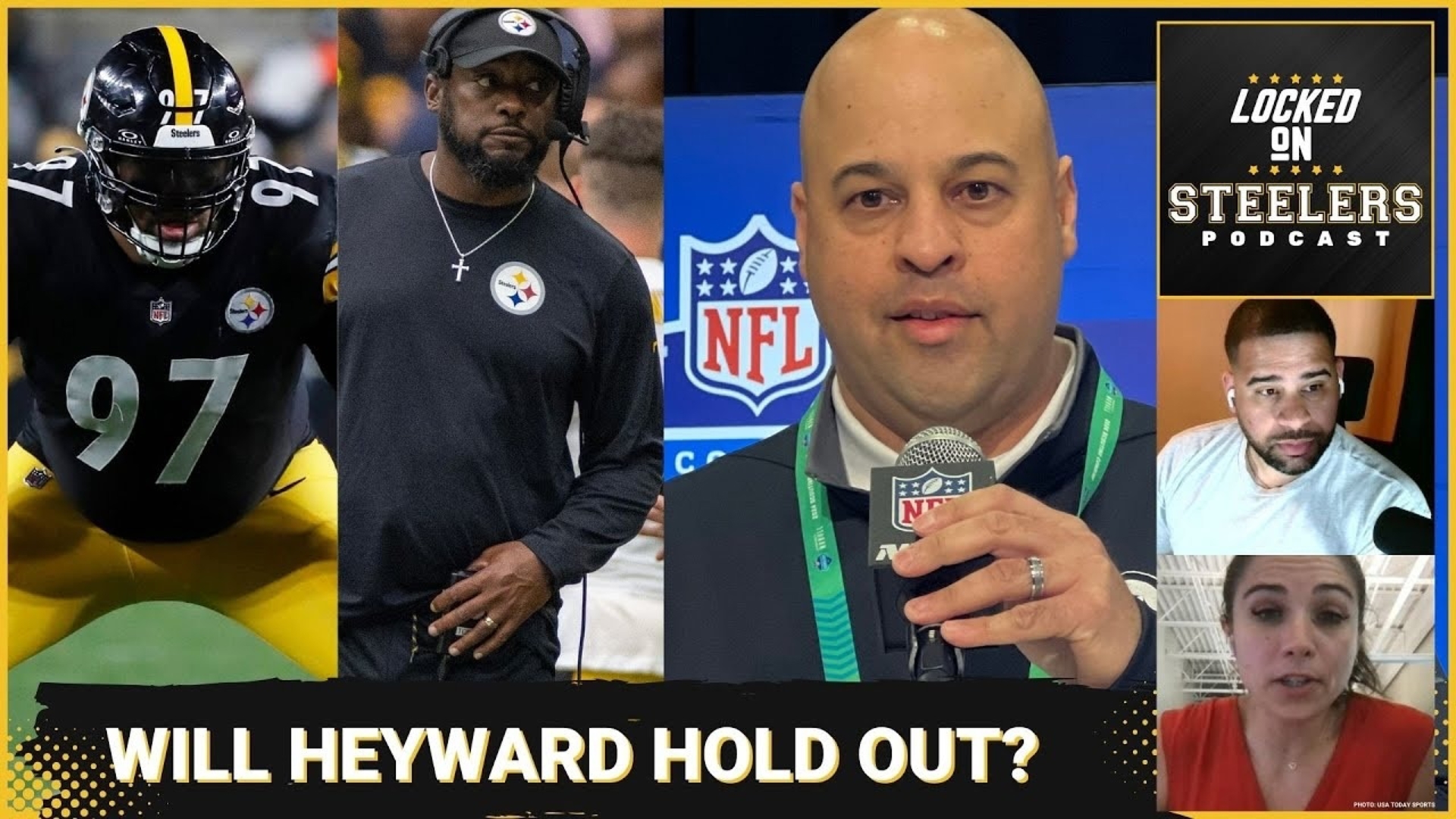 The Pittsburgh Steelers might be without Cam Heyward to start OTAs next week as the All-Pro defensive tackle talked about wanting a contract extension recently.