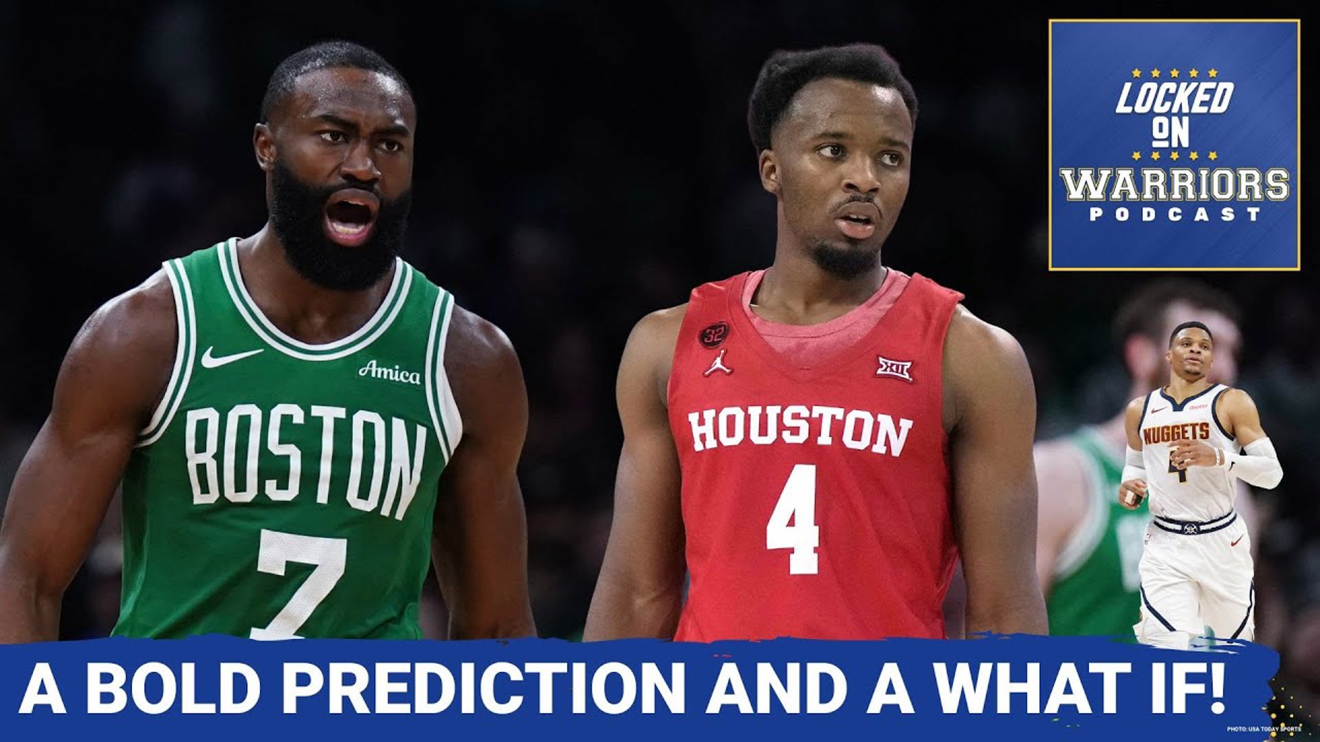 Why LJ Cryer WILL Play For Warriors, Plus A Jaylen Brown Midseason Trade & Russell Westbrook Tour