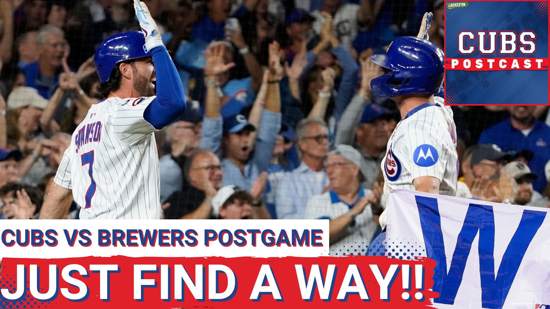 A Michael Busch 3 RBI double and Matt Shaw home run was enough for the Chicago Cubs to secure the series victory over the Milwaukee Brewers and win this game 4-3!