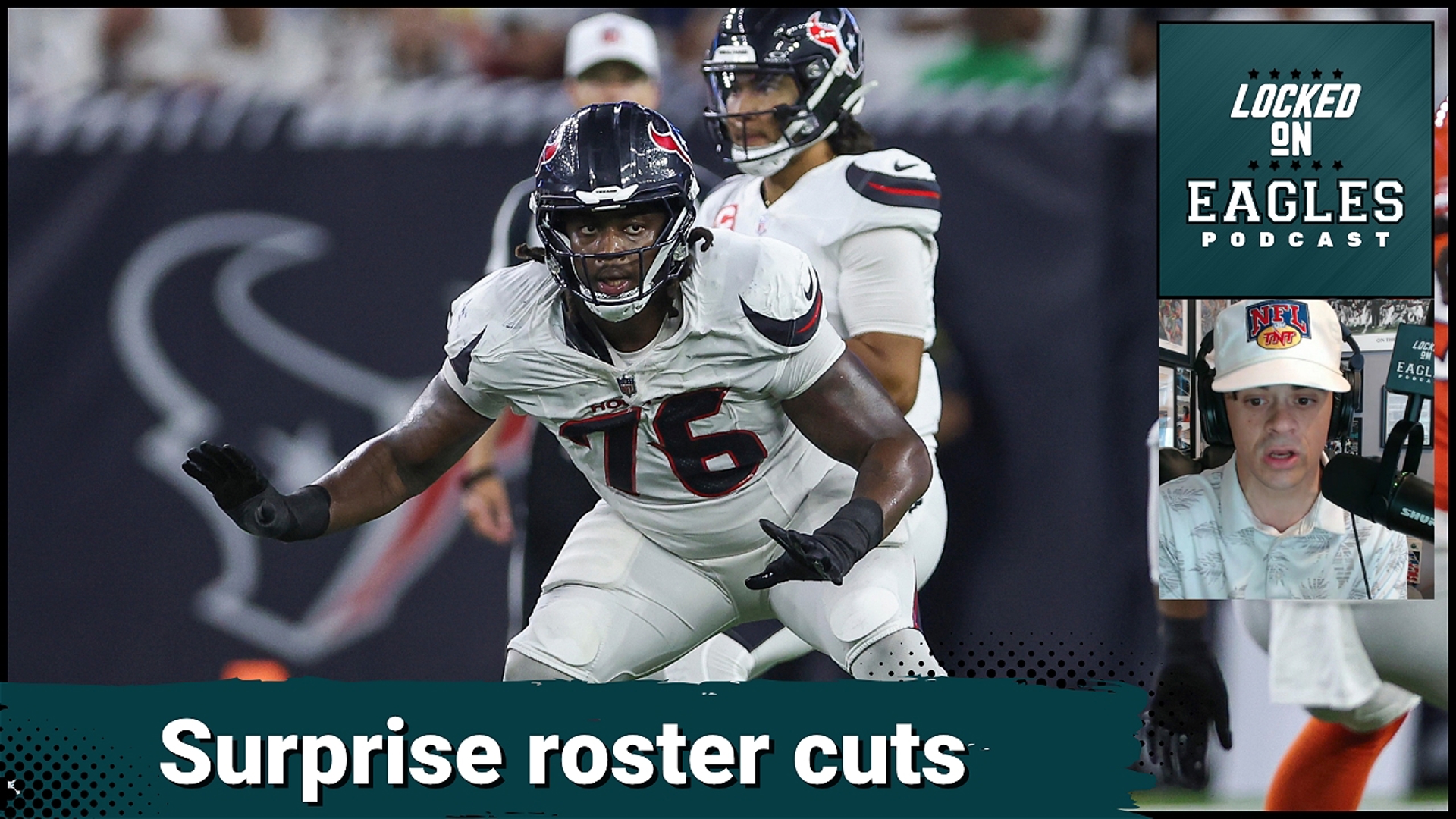 Could the Philadelphia Eagles cut Kenyon Green if he doesn't win the starting right guard job?