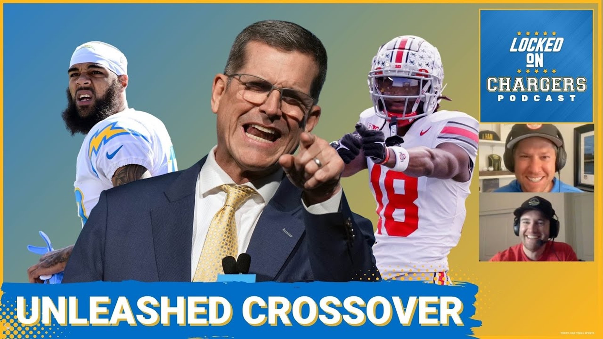 The Chargers offseason has been insane, and Dan Wolkenstein and Jake Hefner join to discuss the big changes so far under Jim Harbaugh.