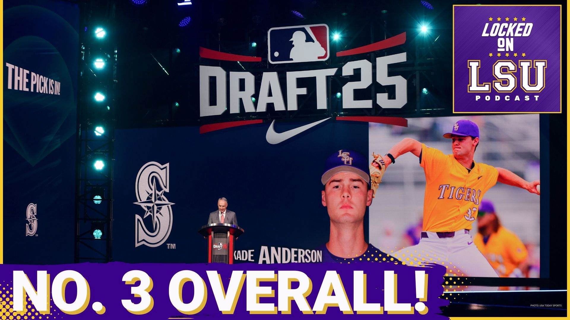Day 1 of the 2025 MLB Draft is in the books — and it was wild for LSU fans! In today’s episode, we break down Kade Anderson’s surprising fall to No. 3 overall