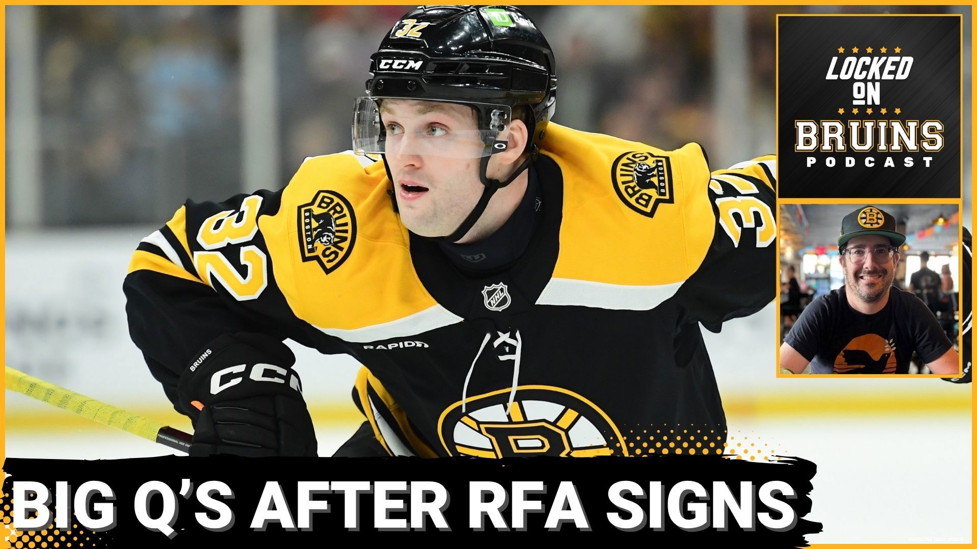 The Bruins signed John Farinacci to a one-year deal, but bigger questions remain about James Hagens’ immediate future and who will wear the captain’s “C” in 2025-26.