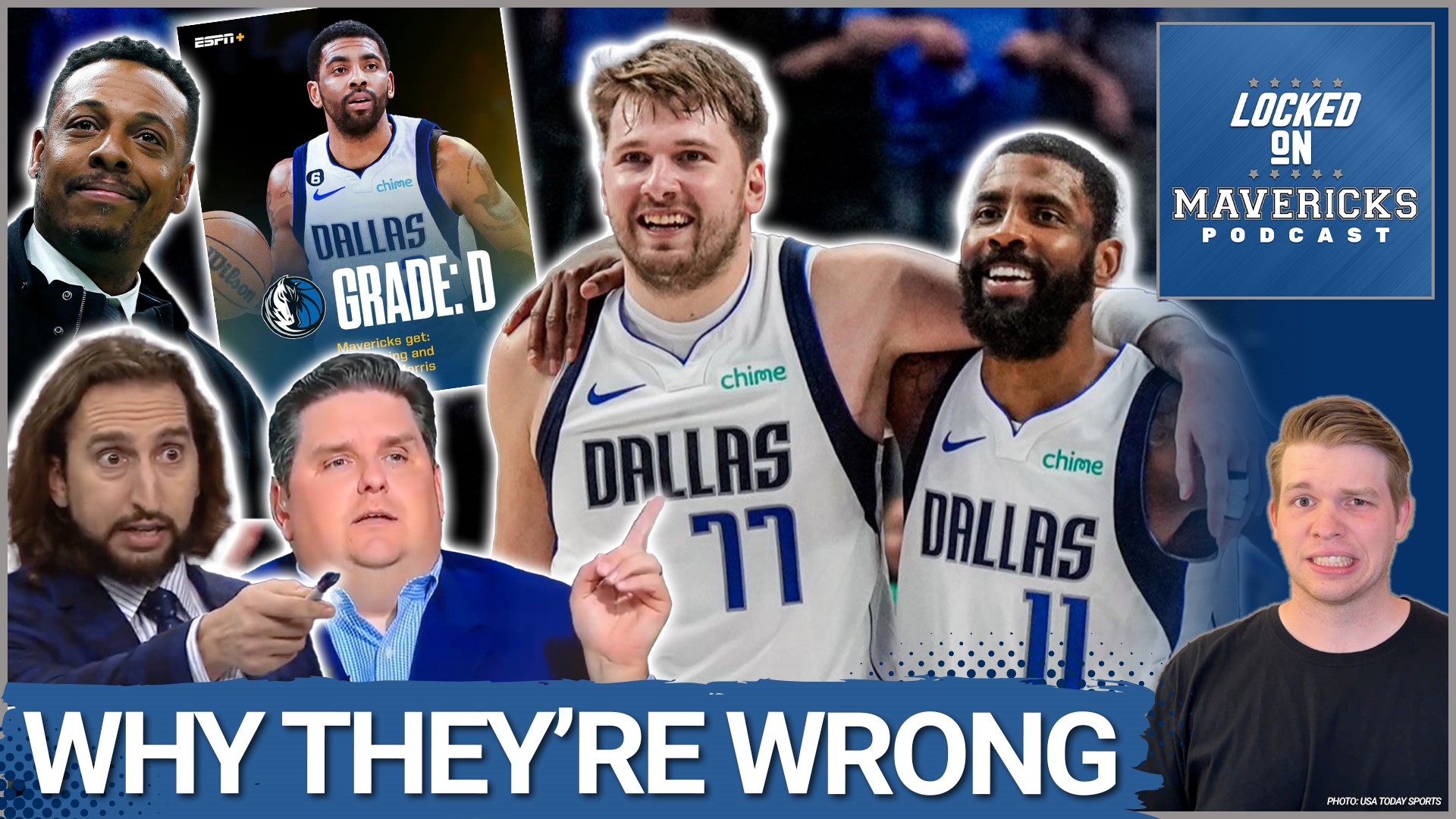 Nick Angstadt explains how Luka Doncic & Kyrie Irving are proving their doubters wrong and the Dallas Mavericks potential Playoff Matchup.